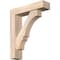 Ekena Millwork Balboa Block Smooth Bracket w/ Offset Brace, Douglas Fir, 5 1/2"W x 22"D x 26"H BKT0604X22X26BOA05SDF - alternate 1